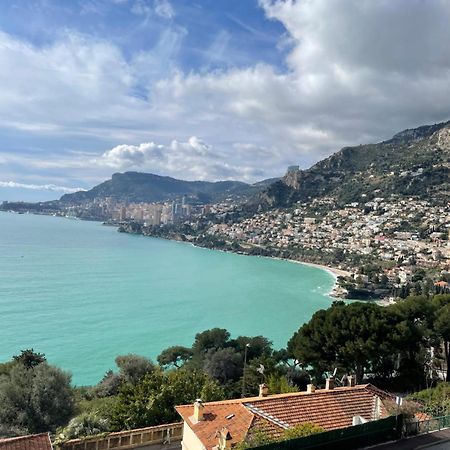 Aux Portes De Monaco Superbe T3 Vue Mer Рокбрюн-Кап-Мартин Екстериор снимка