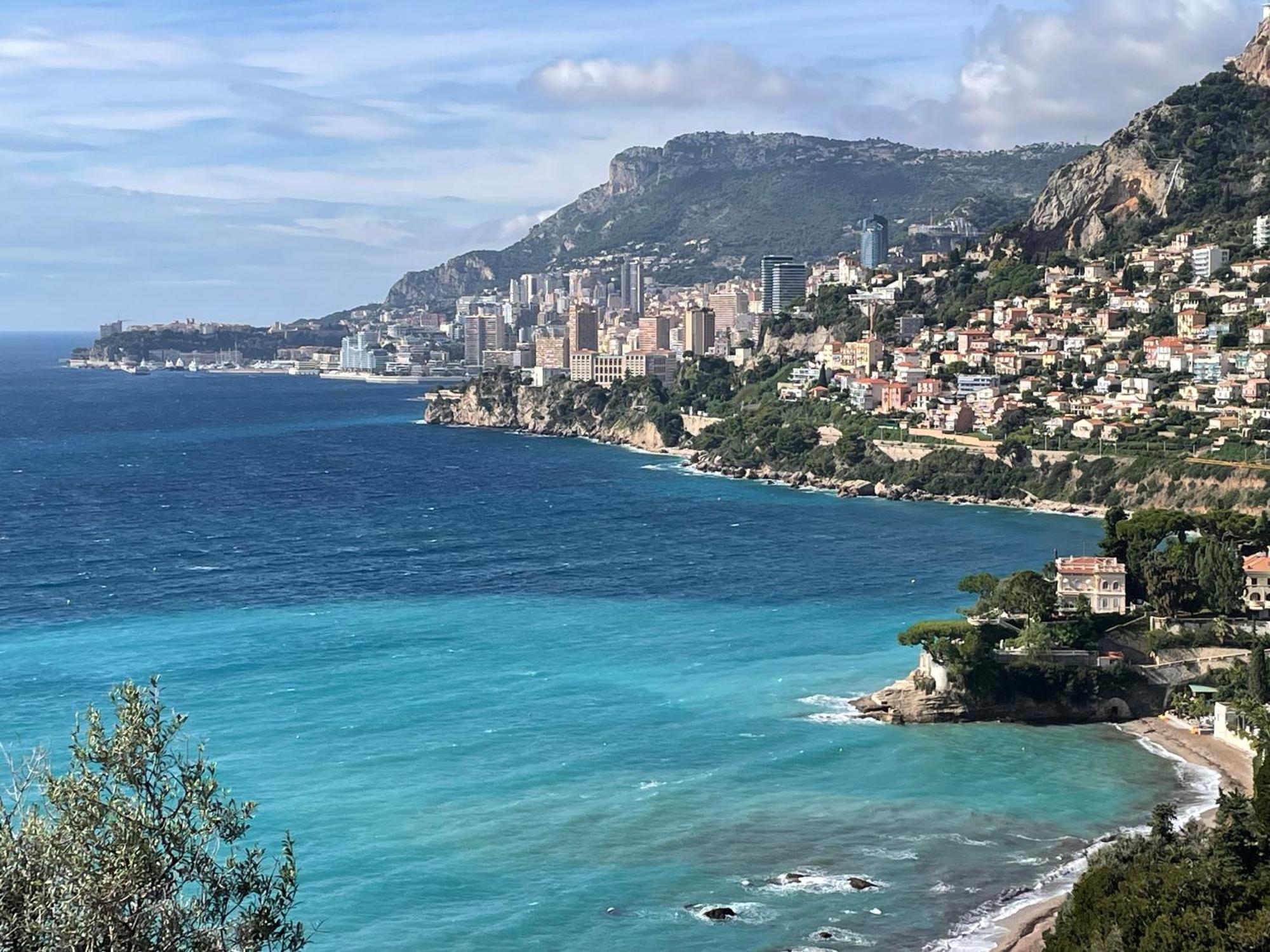 Aux Portes De Monaco Superbe T3 Vue Mer Рокбрюн-Кап-Мартин Екстериор снимка